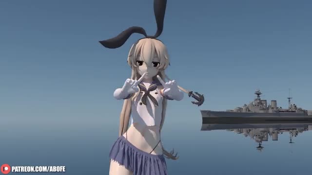 Shimakaze – Psycho [MMD R18] ABOFE