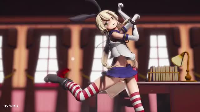 Shimakaze – Retry Rendezvous [MMD R18] Avharu
