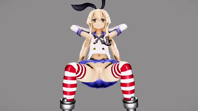 Shimakaze Squat [R18] MMDA