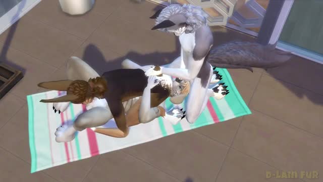 SkiLLeX1 and Rick Wolf and Velesov Yaropol [FURRY SIMS 4]