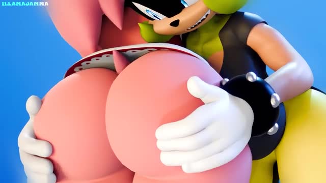 Surge Touching Amy’s Ass
