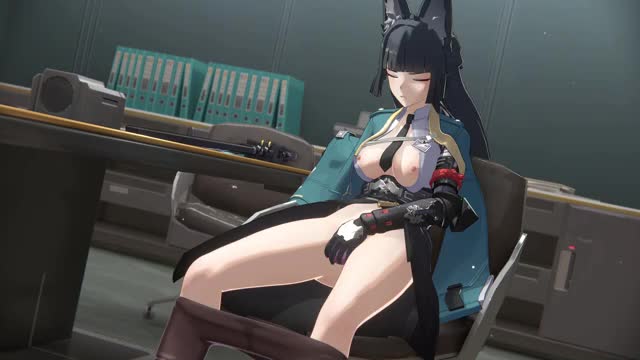 4K Miyabi found a toy (Top Open version)