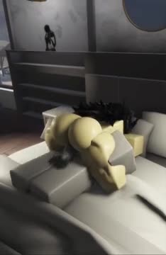 Demon of lust gets fucked by a bot~