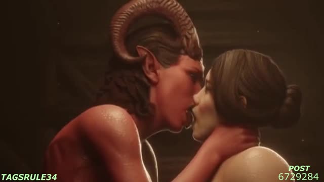 Futa Demon Girl hentai 3d compilation #2