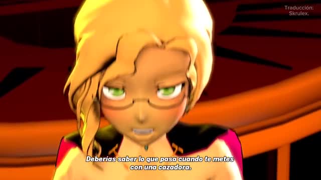Glynda Goodwitch gets Mating Pressed by Student Sub Español
