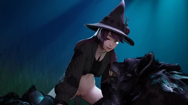 [GoldenSword] Werewolf X Lexa Fortnite Cowgirl