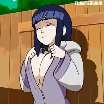 Hinata shows boobs 2