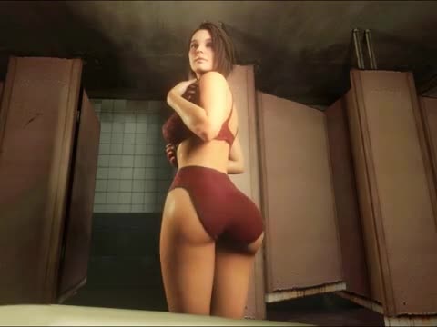 Jill Valentine (Lingerie) twerk