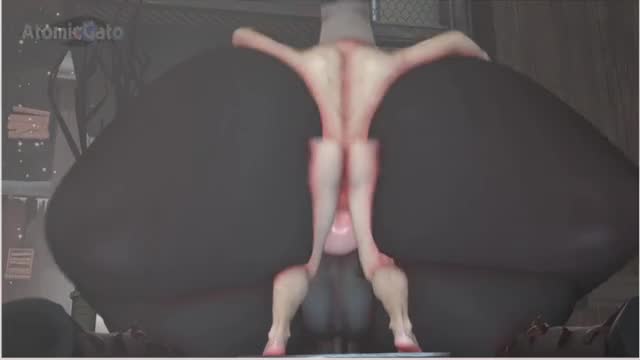 Krampus giant bubble butt