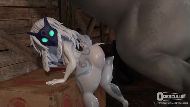 Lamb fucked by horse