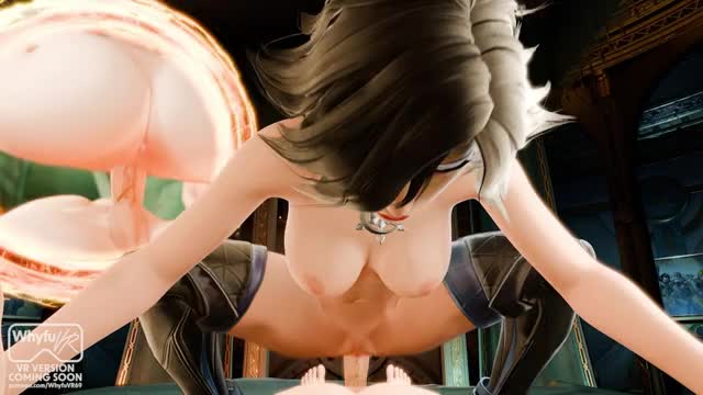 Luna Snow Cowgirl Squatting POV