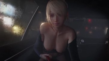 Lunafreya car sex part 1 [Sound][LazyProcrastinator]