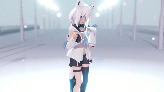 MMD R18 AI no Uta shirakami fubuki