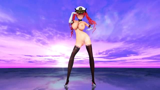MMD azurlane  honolulu dholic chewy