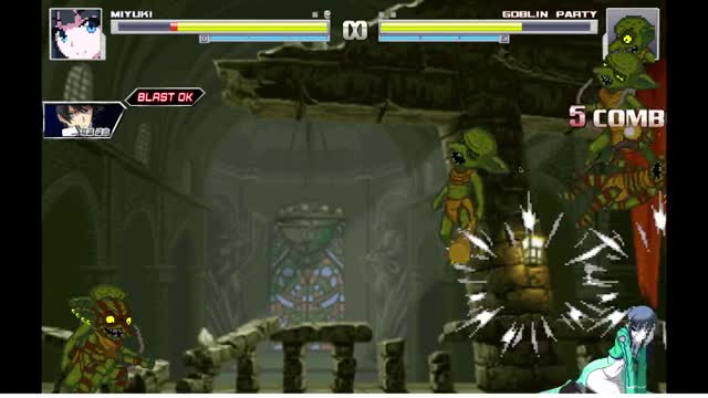 [MUGEN]Miyuki_Shiba&GoblinParty 2 (Update)