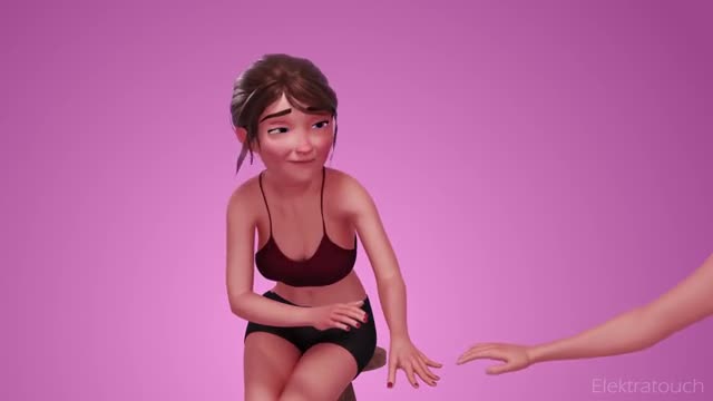 Megan Foot Tickle Looped