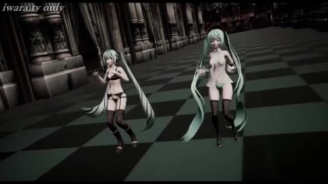 Miku & Miku – Nude Sex Dance [Tonin]