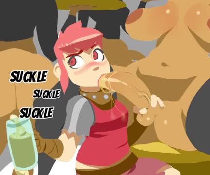 Nimona sucking futa