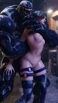 「Nude」Venom taking Psylocke from Behind『Waos.exe』