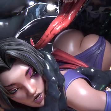 Psylocke Pounded by Venom
