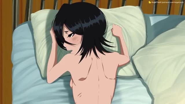 Rukia & Ichigo waiting for it