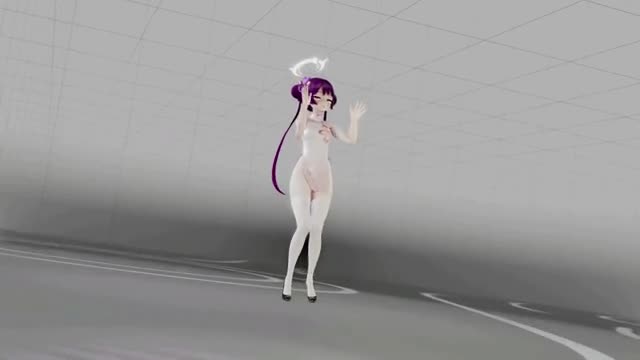 Ryuuge Kisaki Undress Dance Hentai Blue Archive MMD 3D All Colors Compilation Smixix
