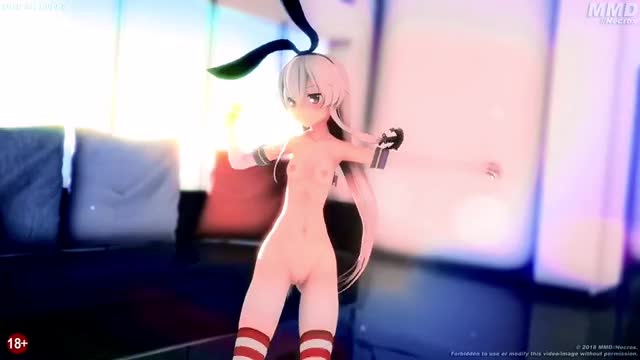 Shimakaze – Cold Water (Short) [MMD R18] Necrox