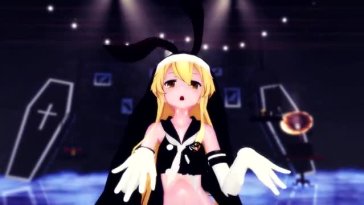 Shimakaze – Devil [MMD R15] Hamselvish