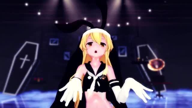 Shimakaze – Devil [MMD R15] Hamselvish