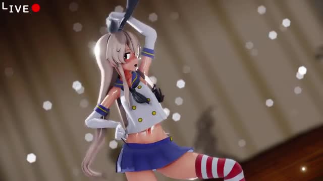 Shimakaze – Marine Bloomin [MMD R15] Sukuri