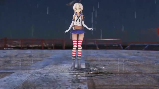 Shimakaze – Marine Dreamin (ver. 2) [MMD R18] Moneko