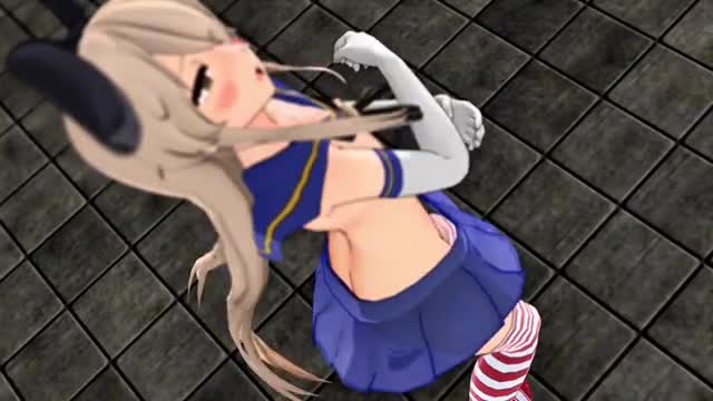 Shimakaze – Vibrations Dance [MMD R18] MikumikuJackD
