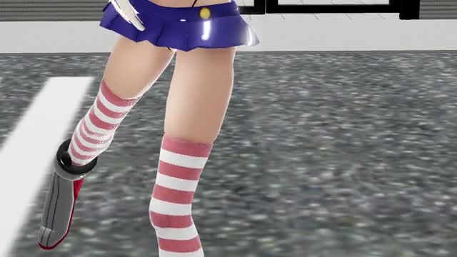 Shimakaze – Zettai Zetsumei [MMD R18] RubyMMD