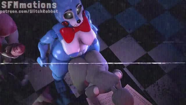 Toy bonnie and mangle sharing guard