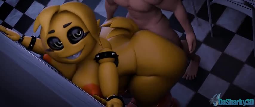 Toy chica takes cock on break