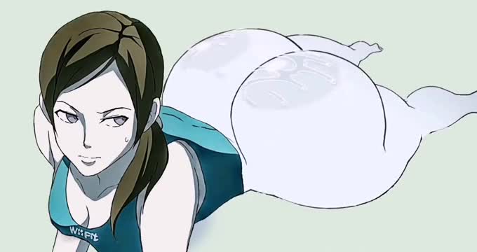 Wii Fit Trainer’s Juicy Fat Ass