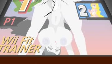 Wii Fit trainer new Victory pose