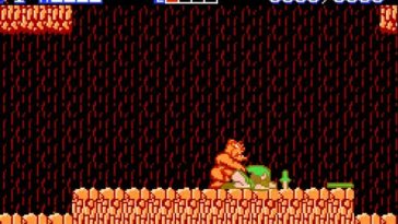 Zelda 2 gameover