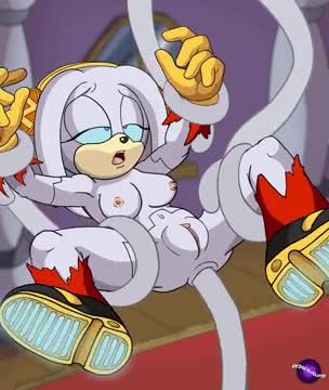 Zeta Caught by Tentacles