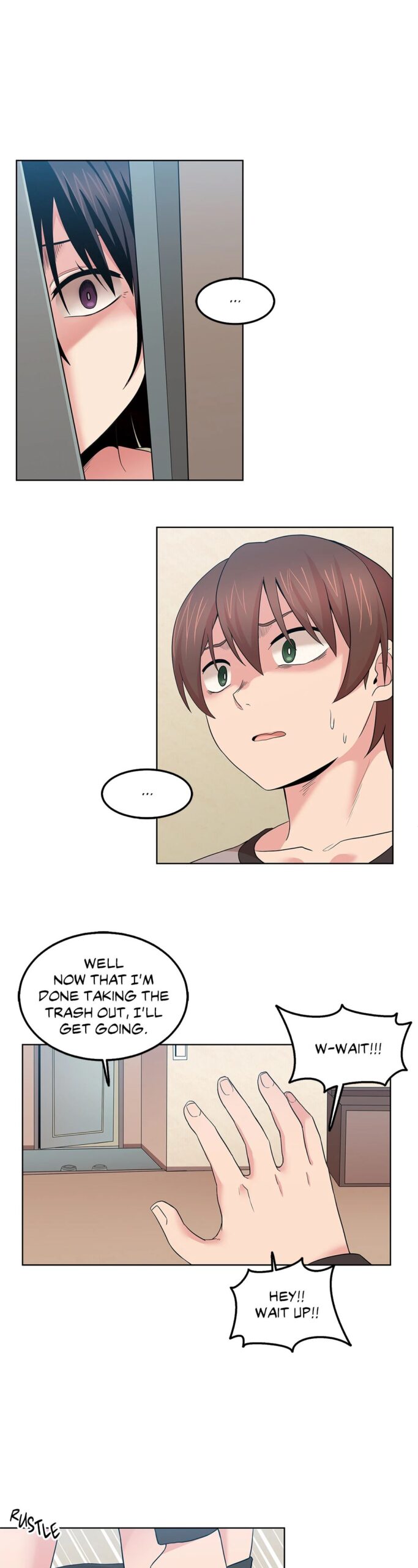 Behind the wall hentai