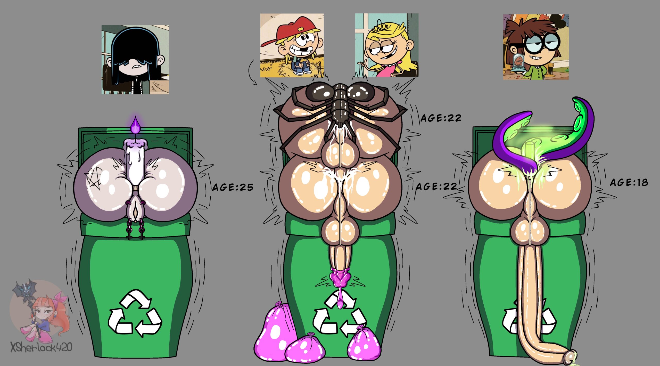 Futanari lana loud