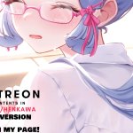 Blue Nerdy Girl Got Aroused!