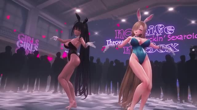 [4kmmd]Asuna Karin Ai-Pie Dance hall naked ver