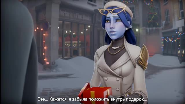 A gift from the widowmaker [RUS SUB] [Aphy3d] [White]