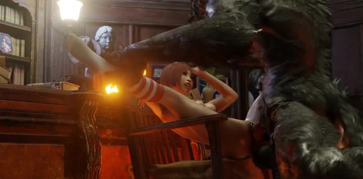 Ada Wong fucked by werewolf