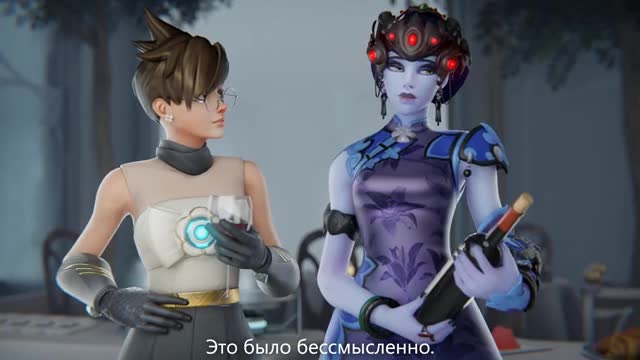 Ashe’s Wedding [RUS SUB] [Aphy3d] [White]