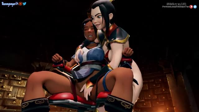 AzulaXKatara  Interrogation Tease