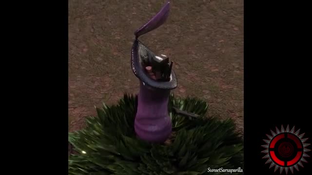 Busty Hyena Furry Gets Got  By a Plant (Oral Vore)