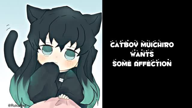 Catboy Muichiro Wants Some Affection