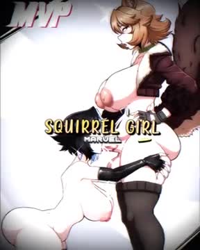 (FUTA) Squirrel Girl vs Mei (WIS/PMV)